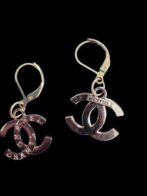Luxury Handmade Golden Zipper Pull Earrings – Customizable Designer Charm
