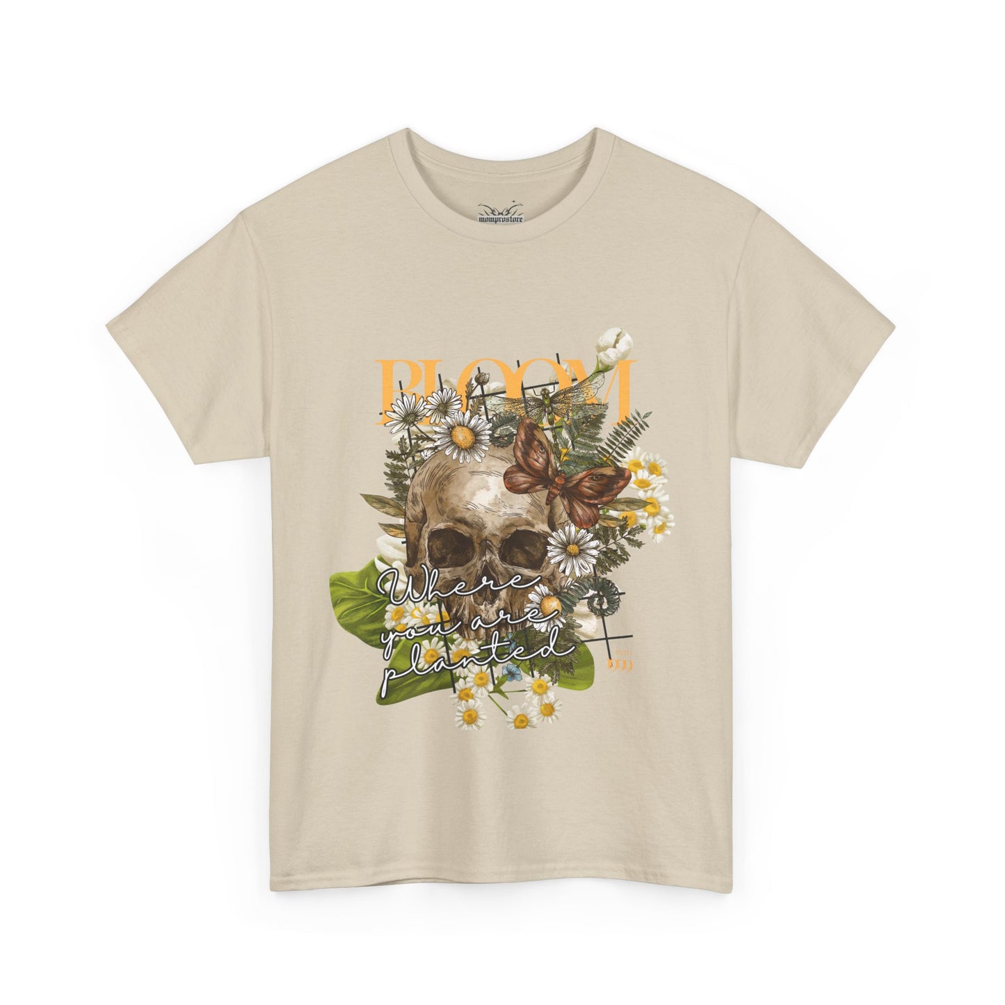 Floral Skull Tee