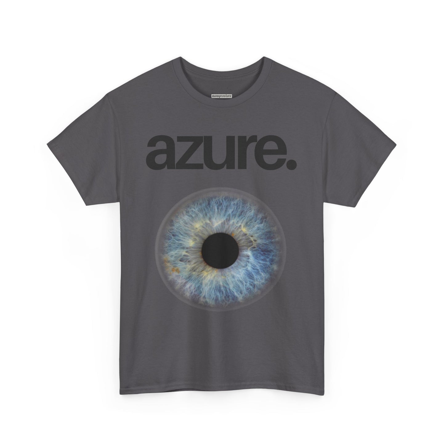 Azure Eye Unisex Heavy Cotton Tee - Unique Graphic T-Shirt for Casual Style