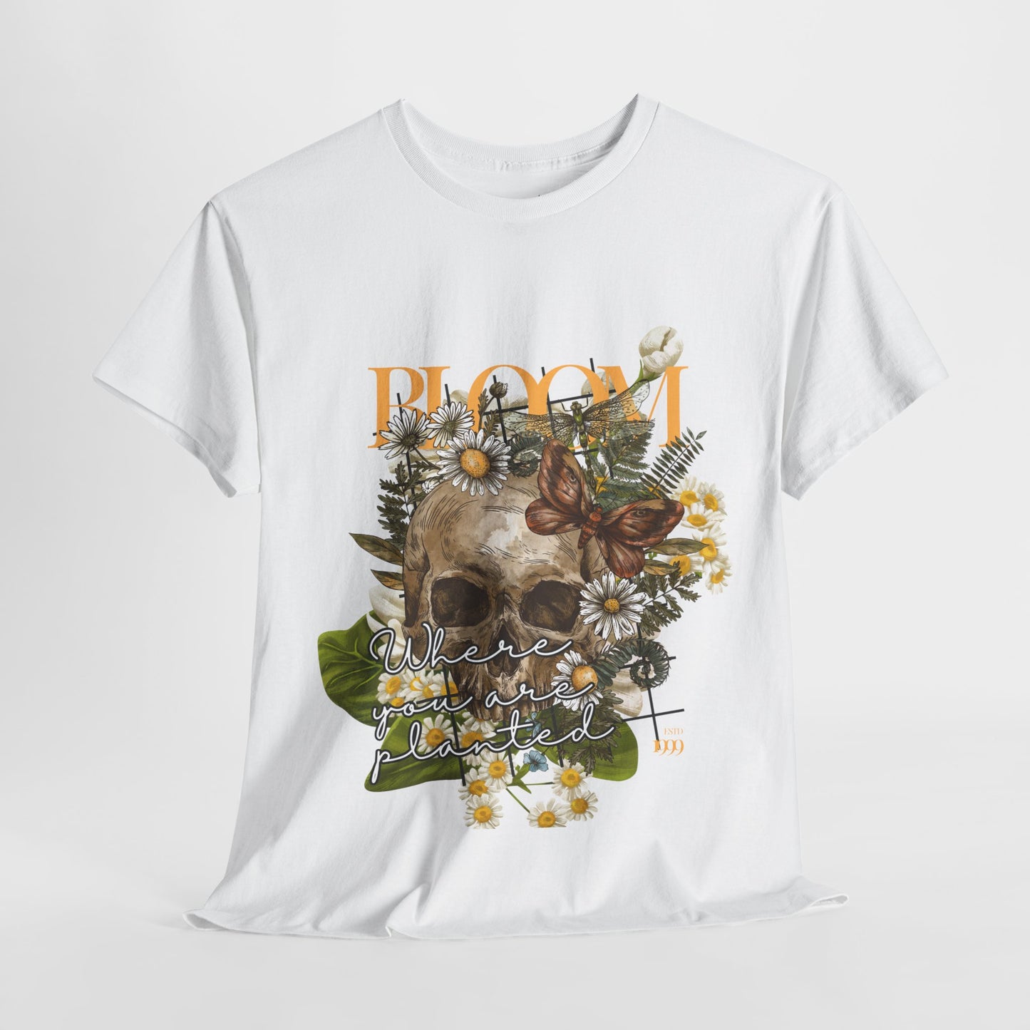 Floral Skull Tee