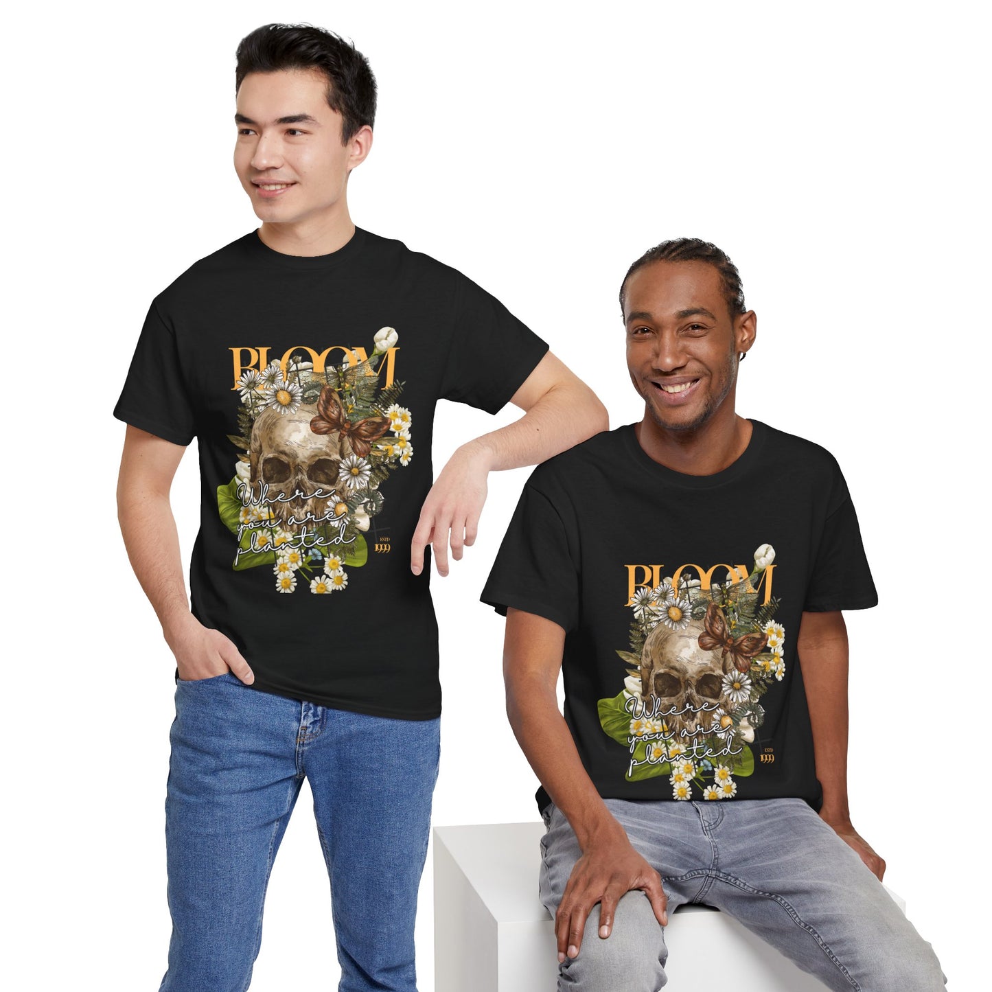 Floral Skull Tee