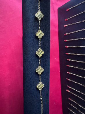 Luxury Clover Bracelet β 18K Gold Plated | Waterproof & Tarnish-Free
