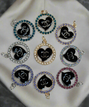 Custom Designer Zipper Pull Charm – Create Necklace, Bracelet, Earrings, or Set