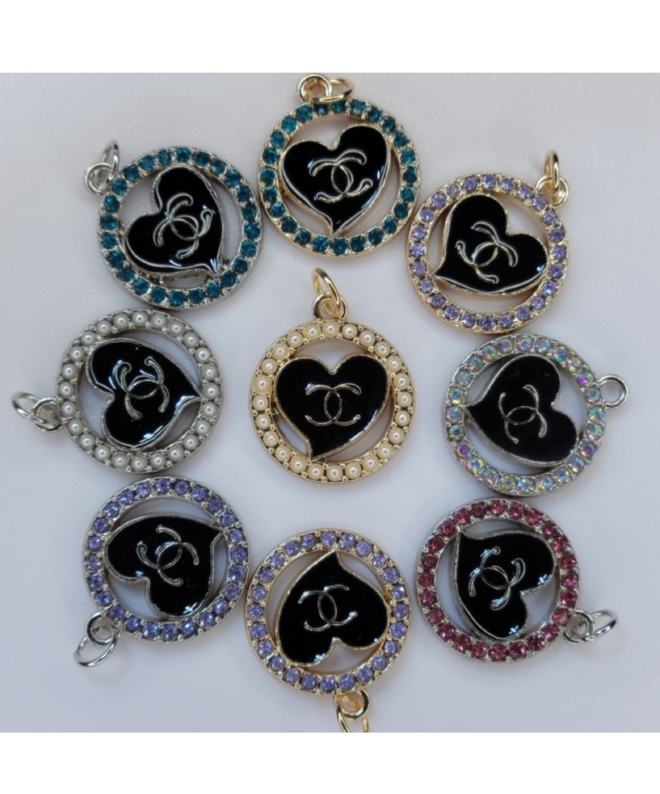 Custom Designer Zipper Pull Charm – Create Necklace, Bracelet, Earrings, or Set