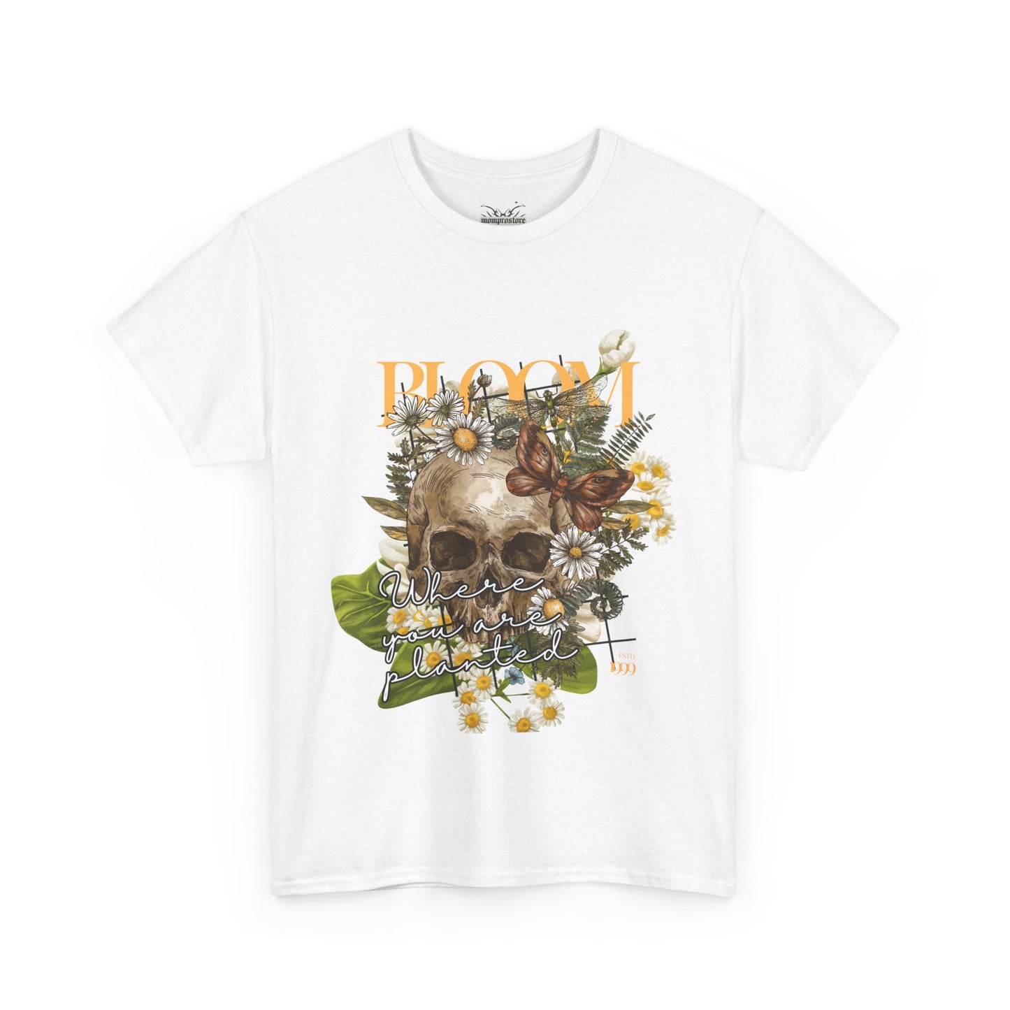 Floral Skull Tee
