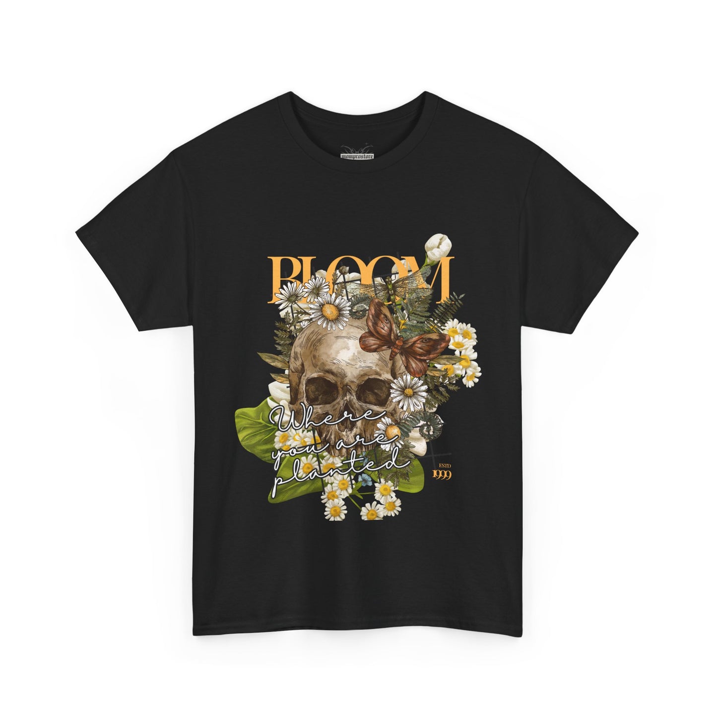 Floral Skull Tee