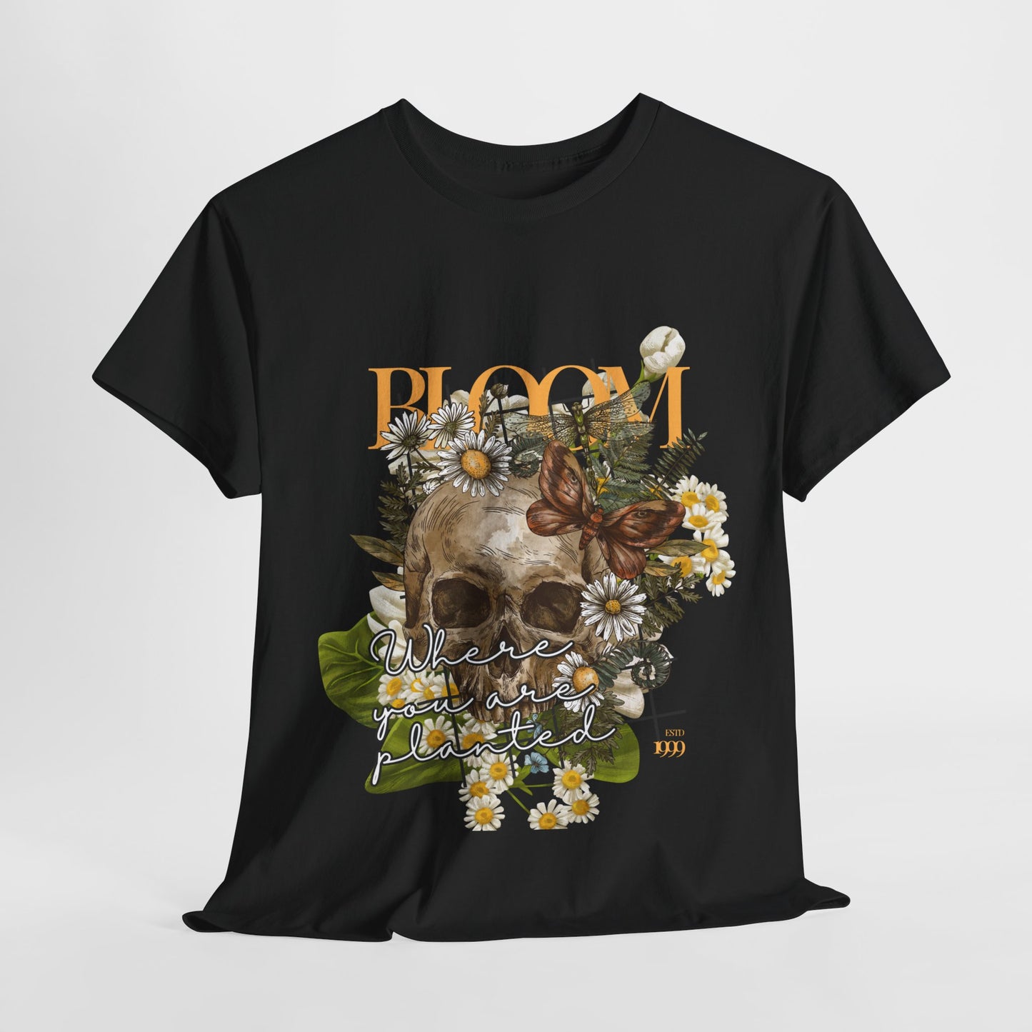 Floral Skull Tee