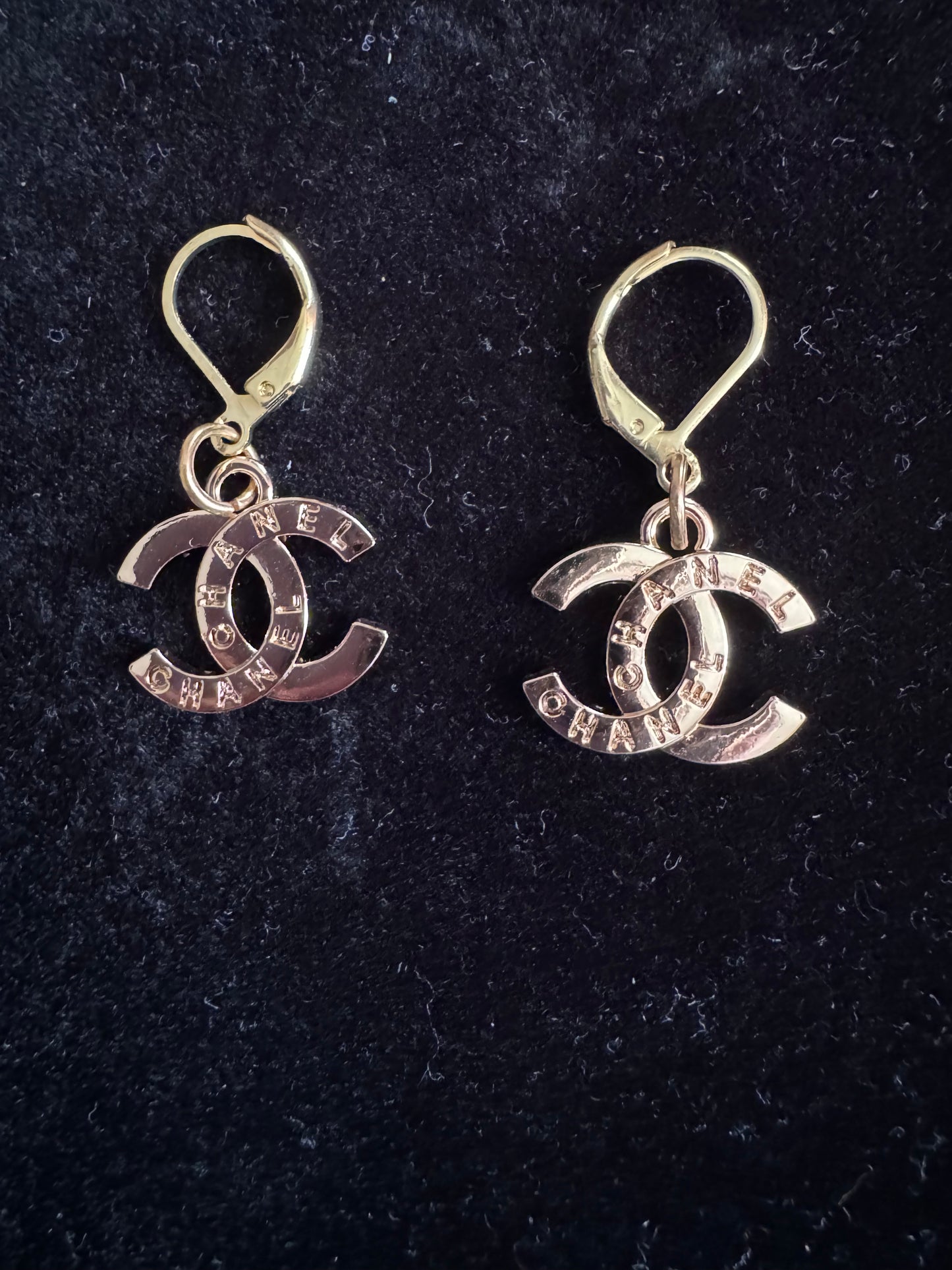 Luxury Handmade Golden Zipper Pull Earrings – Customizable Designer Charm