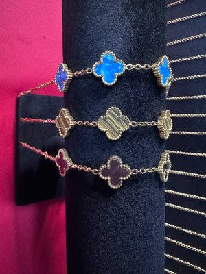 Luxury Clover Bracelet β 18K Gold Plated | Waterproof & Tarnish-Free