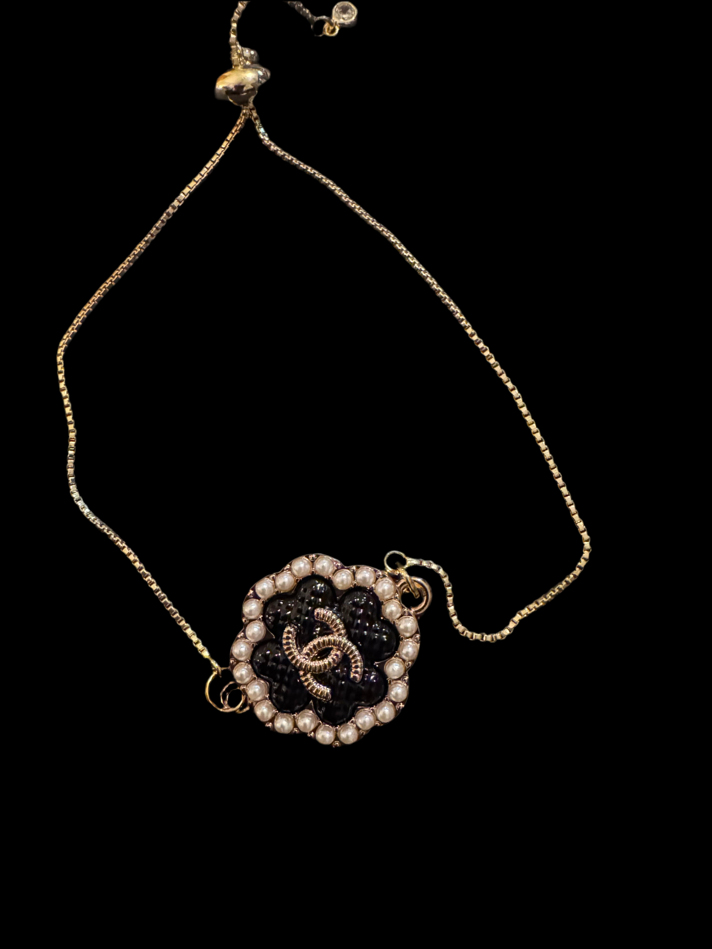 Luxury 18K Gold Plated Charm Bracelet – Customizable Zipper Pull Design