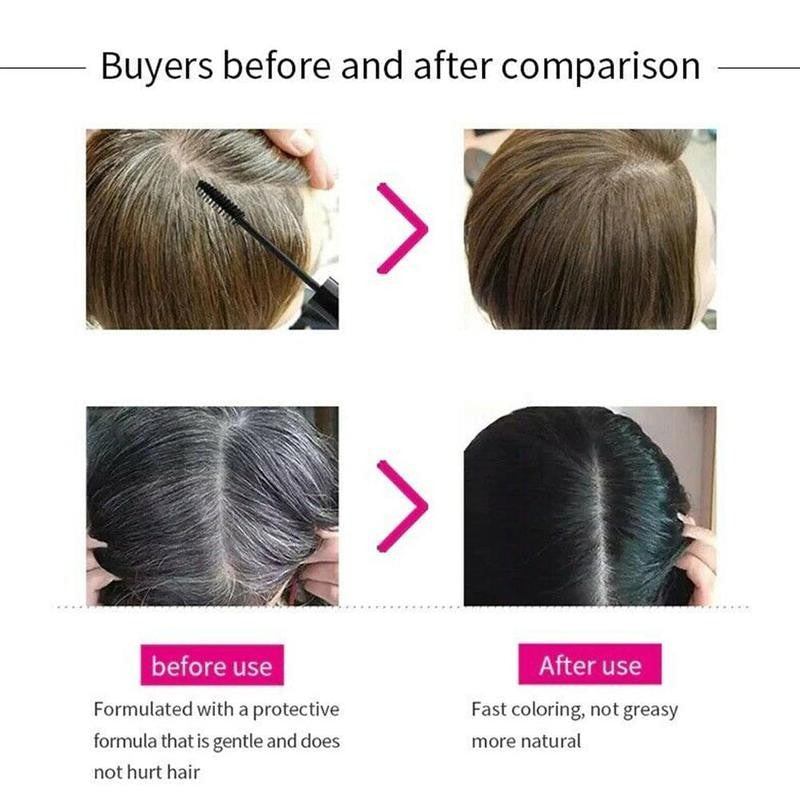 Temporary Hair Color Brush (DIY, Mascara Dye Cream)