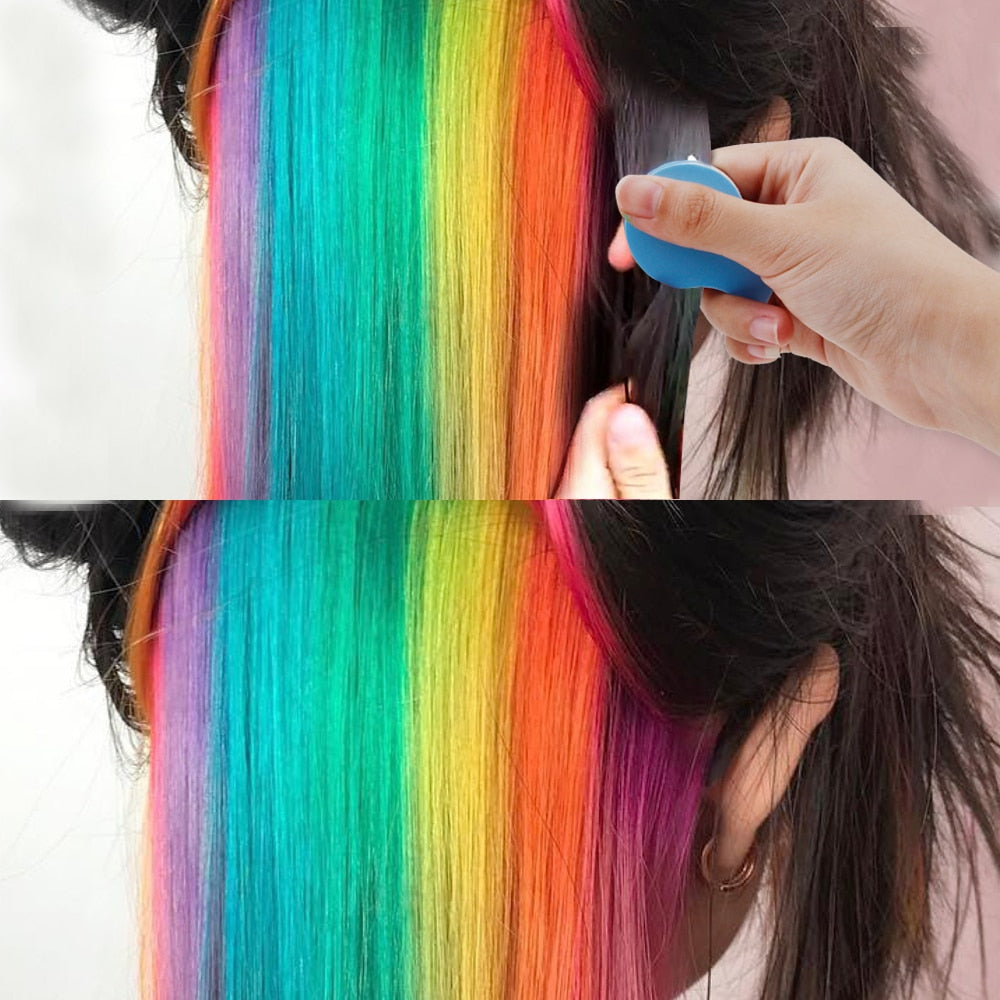 Temporary Hair Color Chalk Powder Spray (8 Colors)