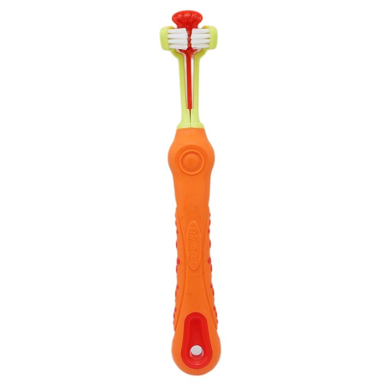 Three Sided Pet Toothbrush - MomProStore
