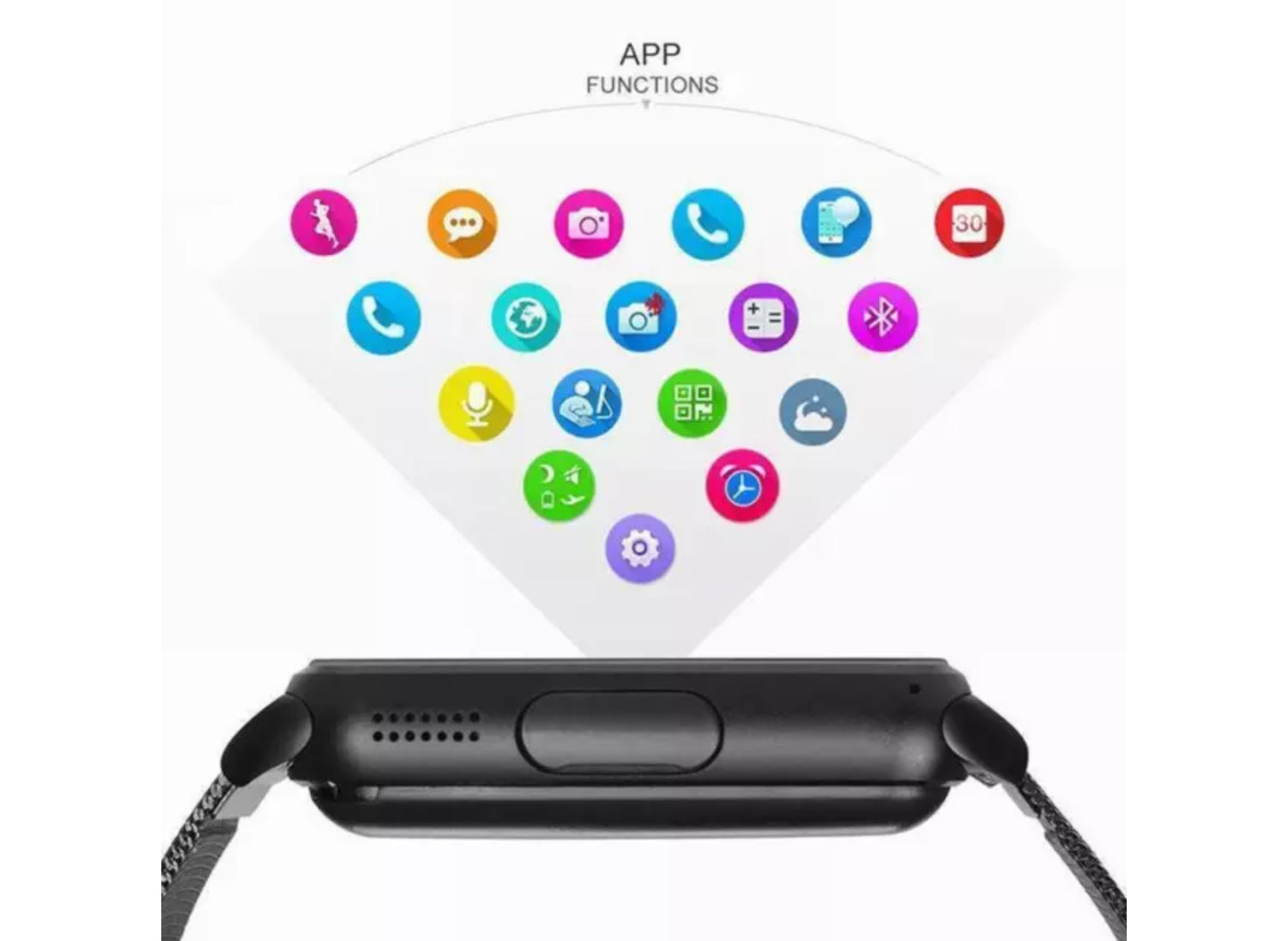 GSM Unlocked smart watch Bluetooth Facebook 40mm