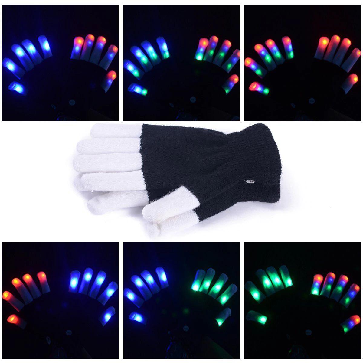 LED Finger Flashing light gloves - MomProStore