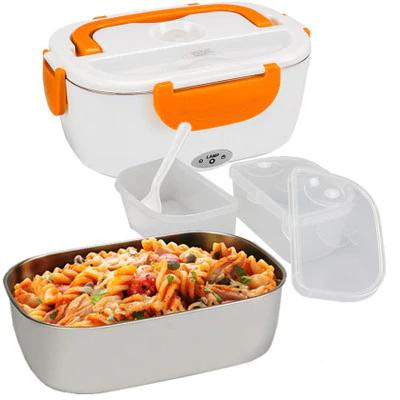 USB charging Electric Heating Stainless Steel Lunch Box - MomProStore