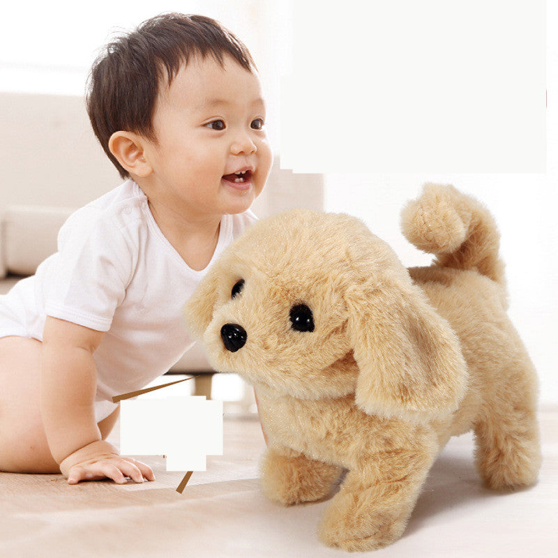 Huggable Electric Plush Pet Toy Dog