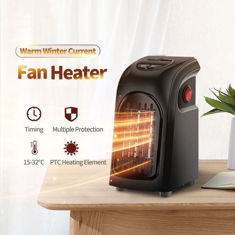 Portable Bill Saver Mini Wall Heater Home Office Camping
