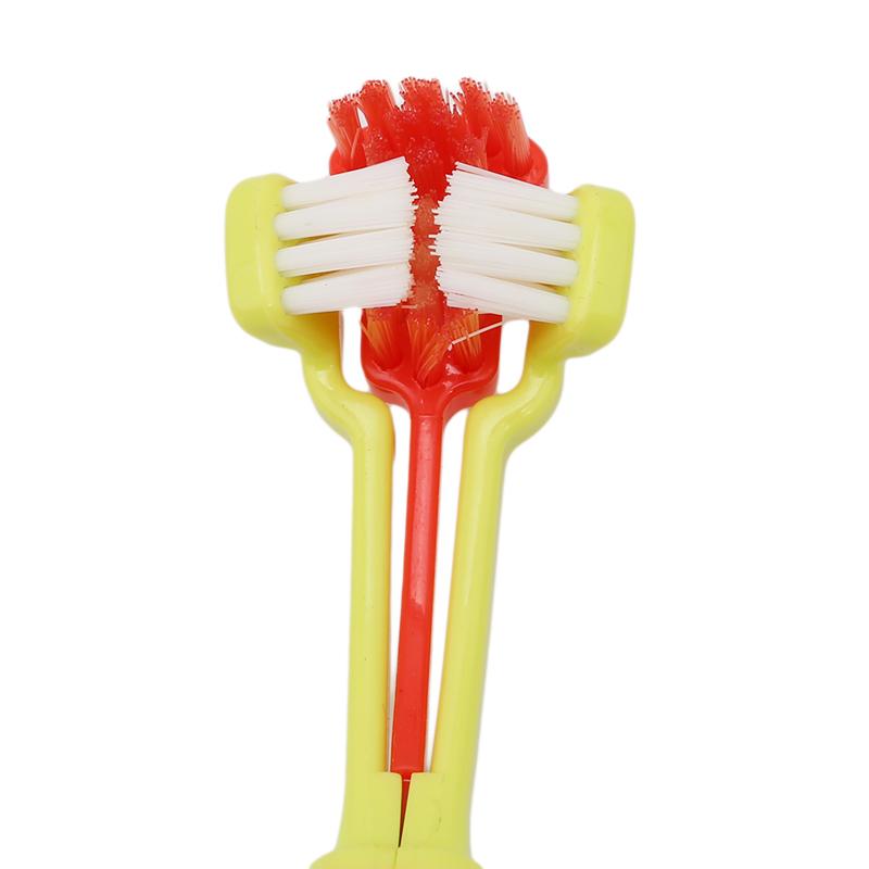 Three Sided Pet Toothbrush - MomProStore