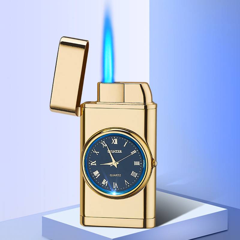 Lighter With Magical Electric Watch