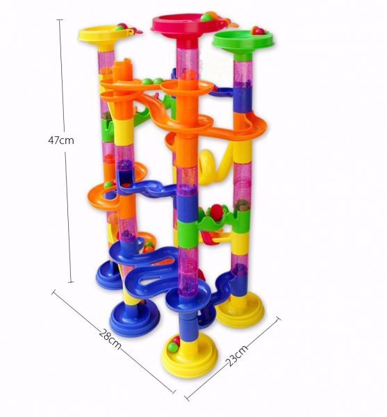 DIY Construction Marble Race game