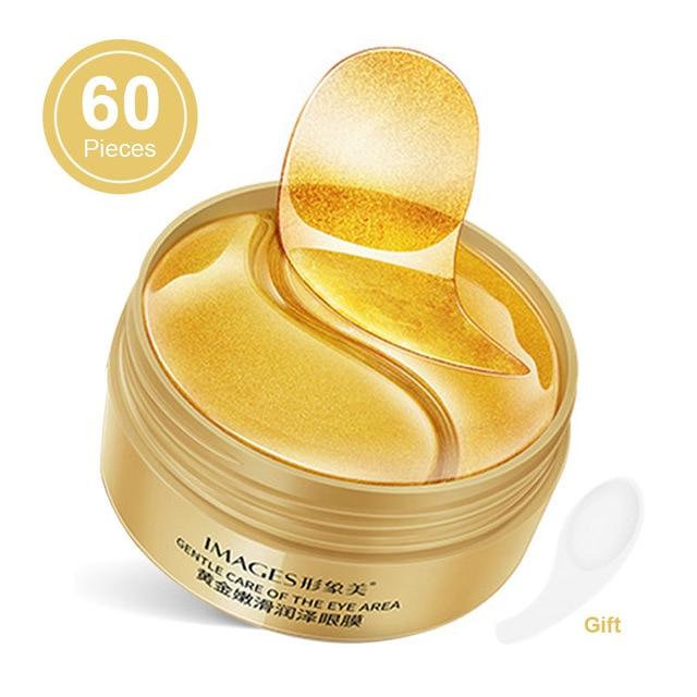 Black Gold Pearl Collagen Mask Natural Moisturizing Gel Eye bag 60 patches - MomProStore