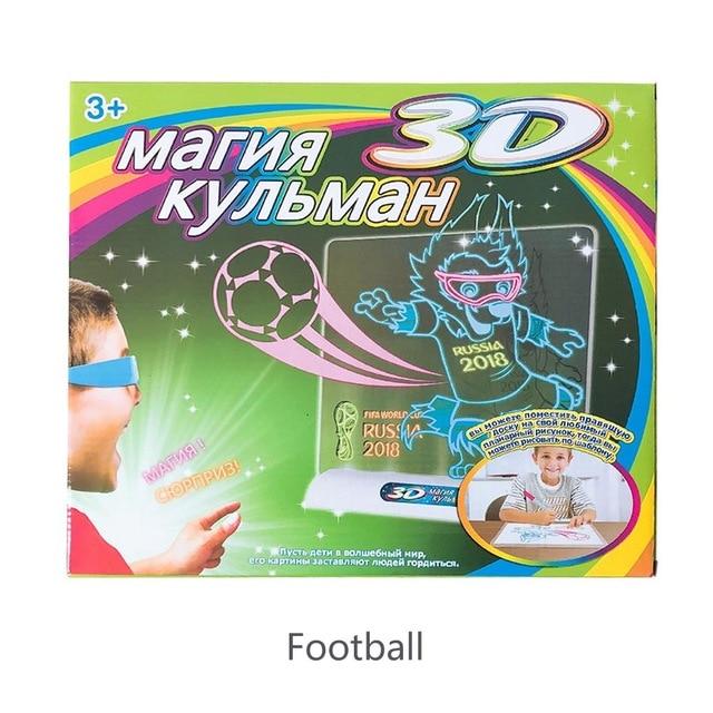 3D Drawing Tablet illuminated Writing Board for Kids - MomProStore
