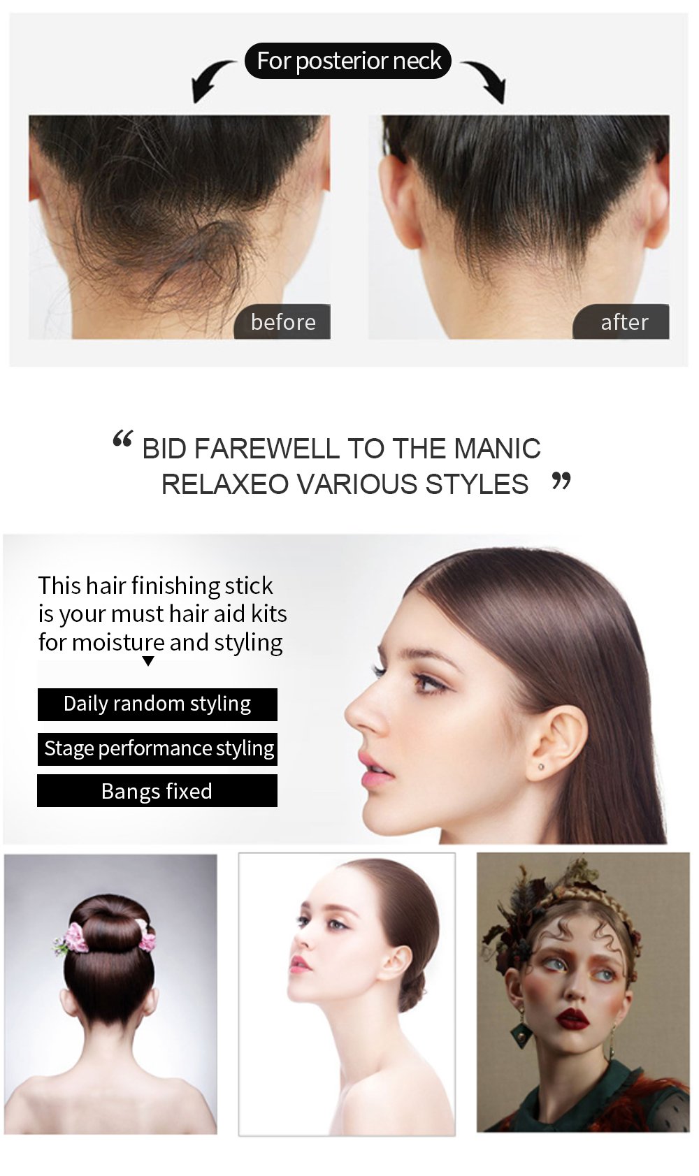 Hair Stick Finishing Styling Rapid Fixed - MomProStore