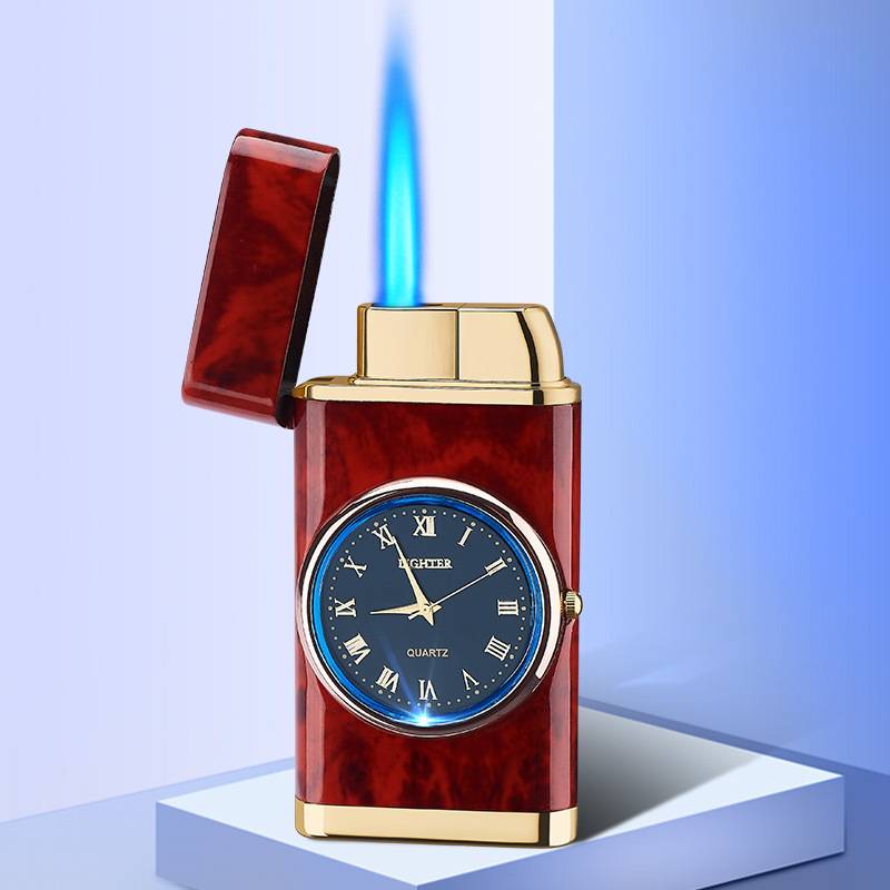 Lighter With Magical Electric Watch