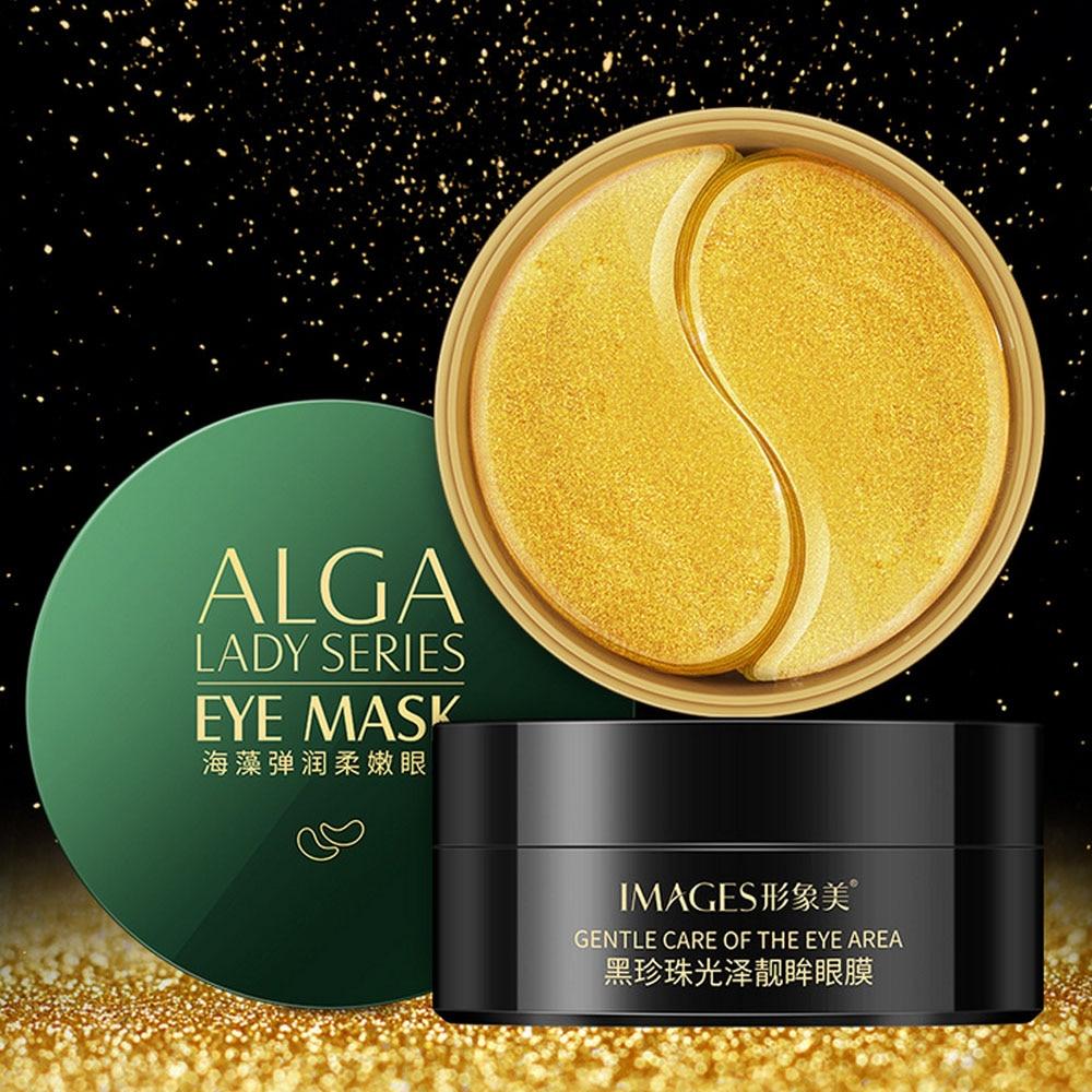 Black Gold Pearl Collagen Mask Natural Moisturizing Gel Eye bag 60 patches - MomProStore