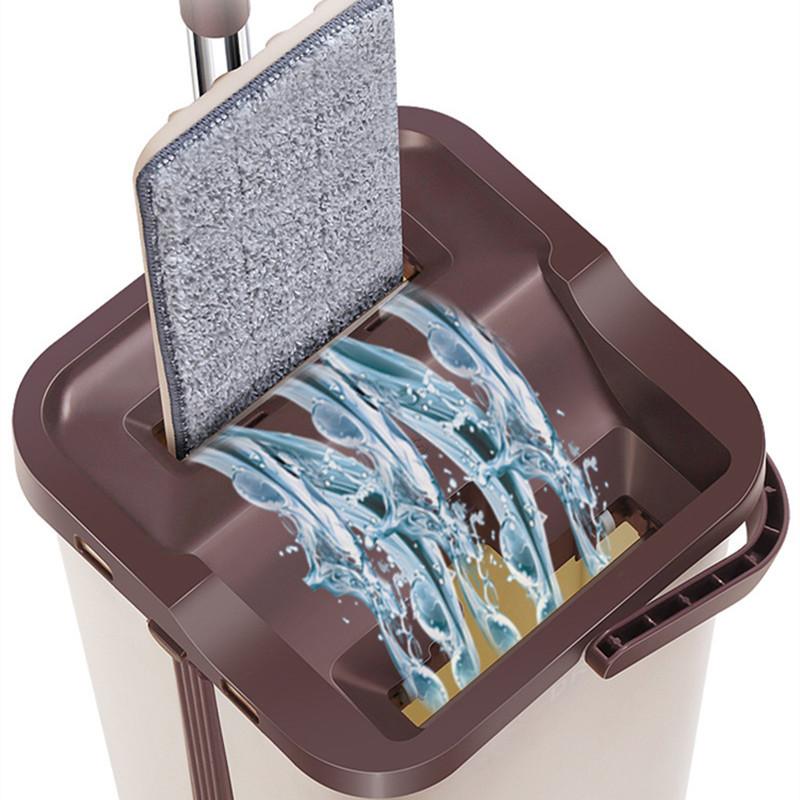 Magic Cleaner Hard Floor Lazy Mop Bucket Wash-Drying System - MomProStore