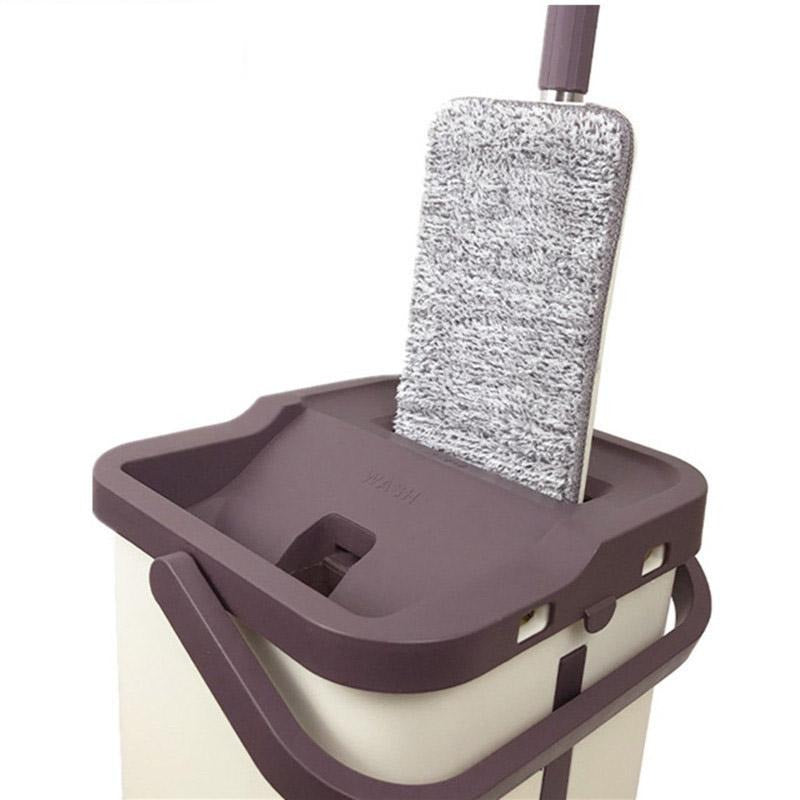Magic Cleaner Hard Floor Lazy Mop Bucket Wash-Drying System - MomProStore