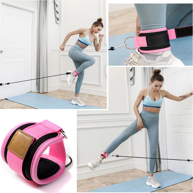 Resistance Bands with Ankle Straps Cuff Lifting Fitness Exercise home gym - MomProStore