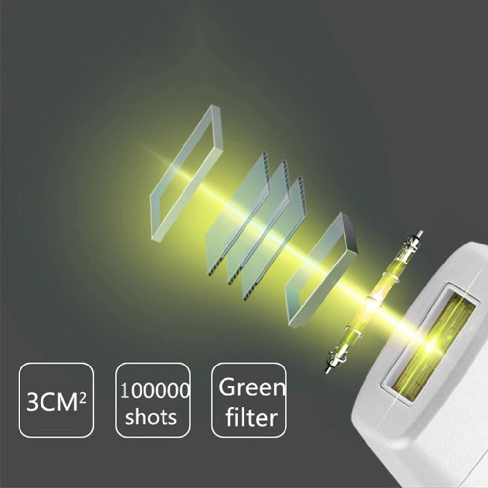 No pain Laser Electric hair removal