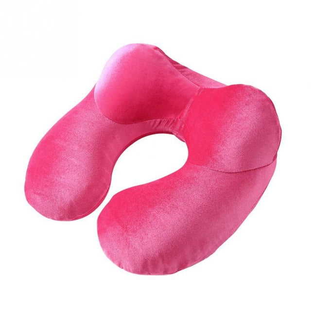 Travel U-Shape Inflatable Neck Pillow
