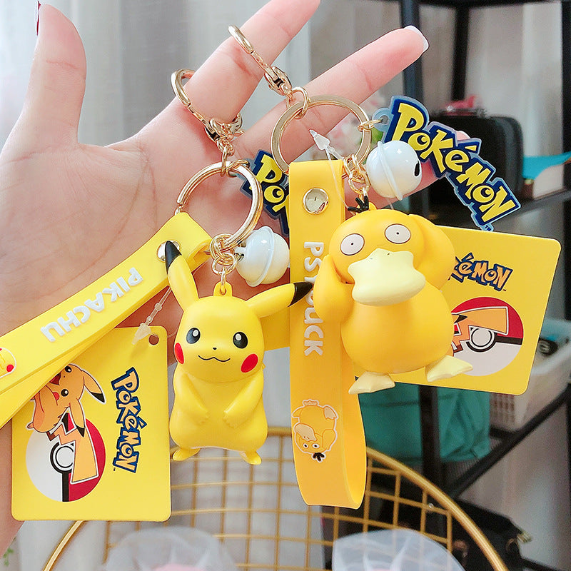 Pokemon Keychain - Cute Cartoon Keychain for Girls