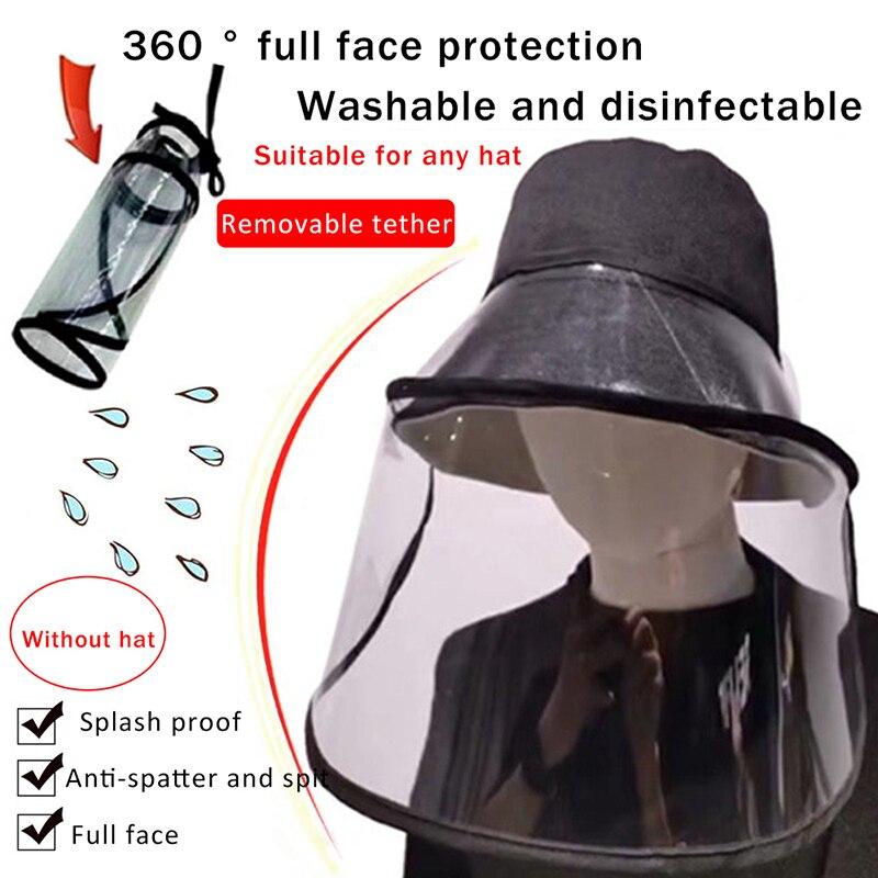 Transparent Anti Droplet Face shield only no hat - MomProStore