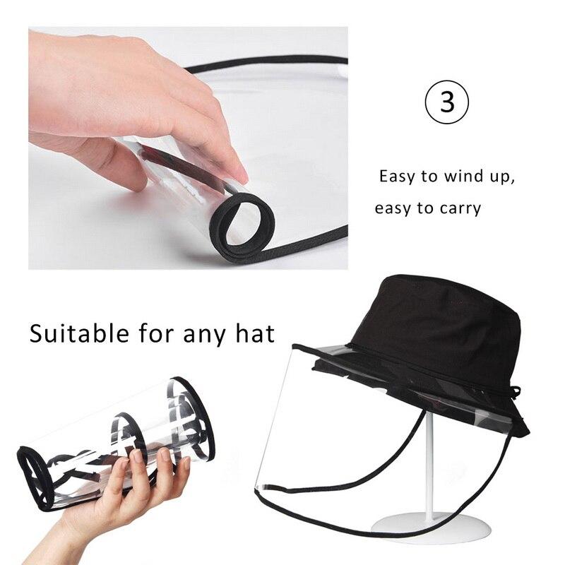 Transparent Anti Droplet Face shield only no hat - MomProStore