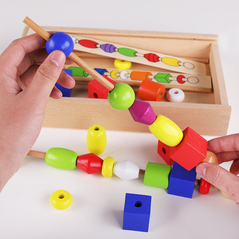 Montessori Wooden Educational Toys Stick Shape - MomProStore