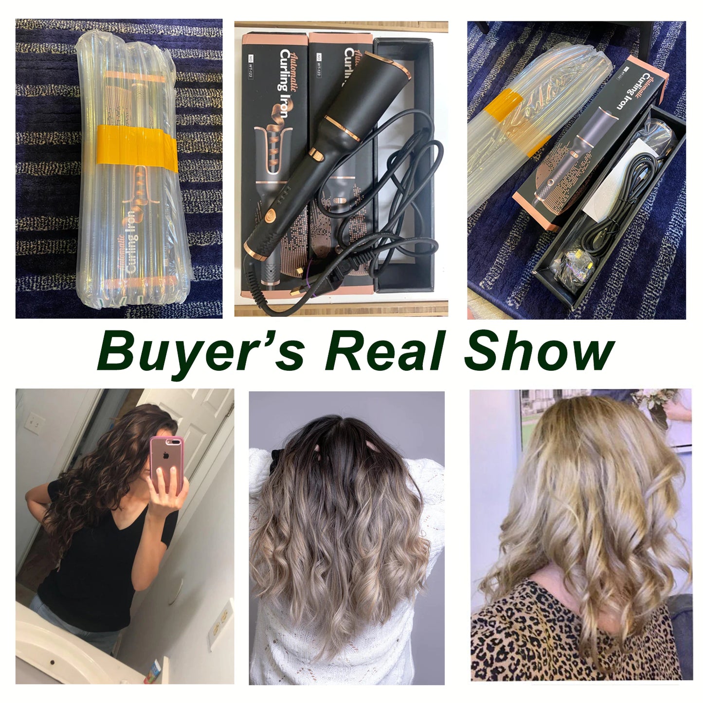Indulge in Luxurious Hair Styling - Get Salon-Quality Curls at Home with our Automatic 1" Curling Hair Iron!
