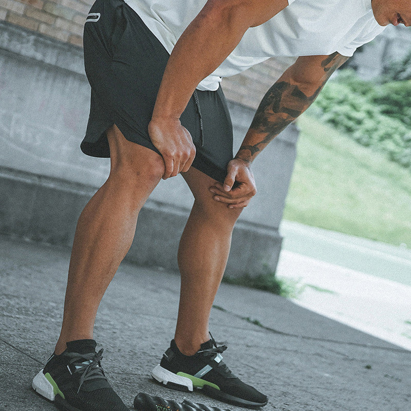 Fitness Bodybuilding Workout Short Built-in Pockets Short 7" - MomProStore