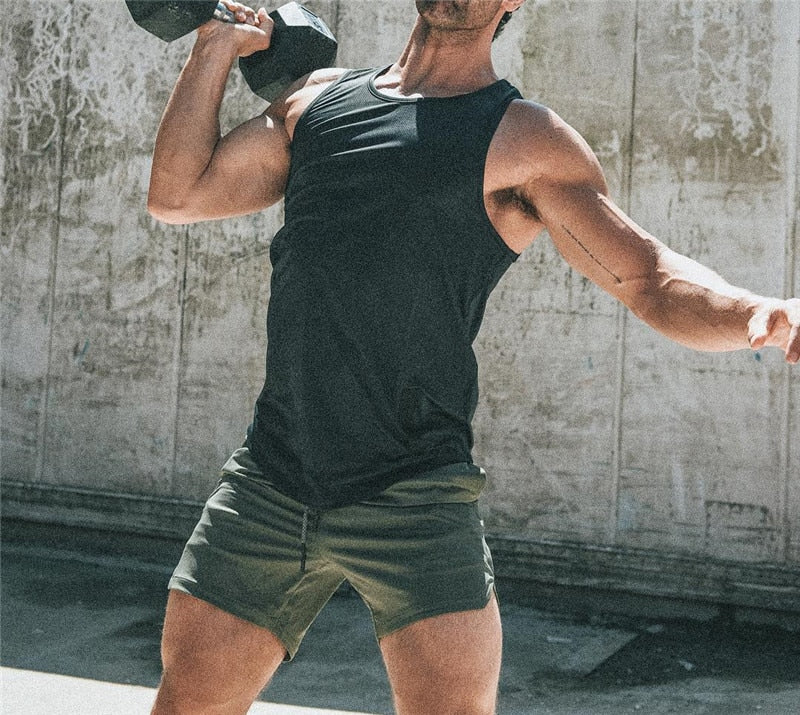 Fitness Bodybuilding Workout Short Built-in Pockets Short 7" - MomProStore