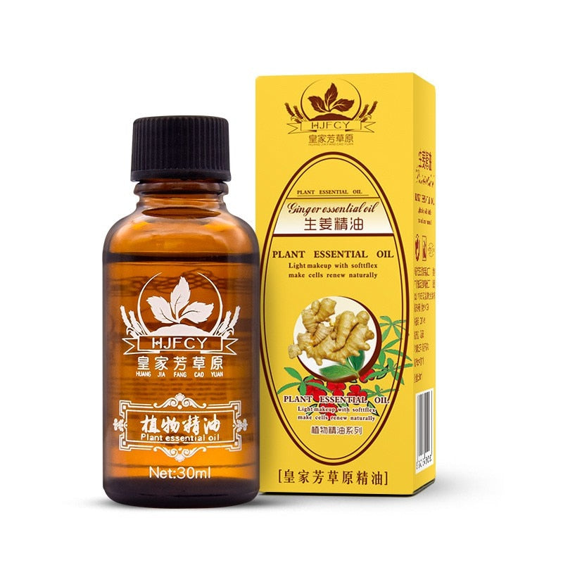 Thermal Pure Plant Essential Oil Ginger Body Massage - MomProStore