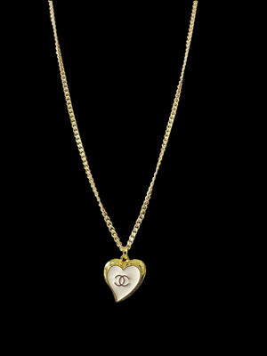 Handcrafted Designer Necklace – Zipper Pull Heart Style