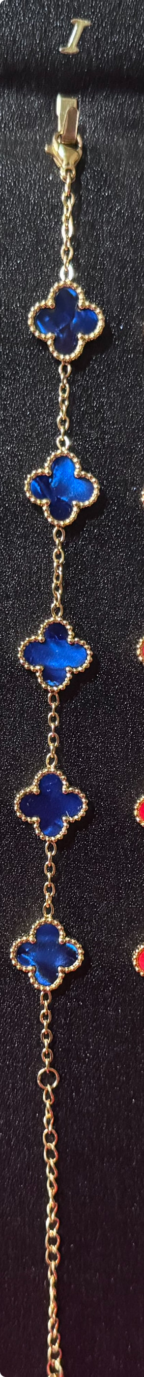 Luxury Clover Bracelet – 18K Gold Plated | Waterproof & Tarnish-Free