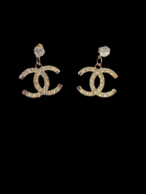 Handcrafted Zipper Pull Earrings – Gold Fashion