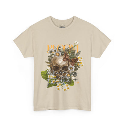 Floral Skull Tee