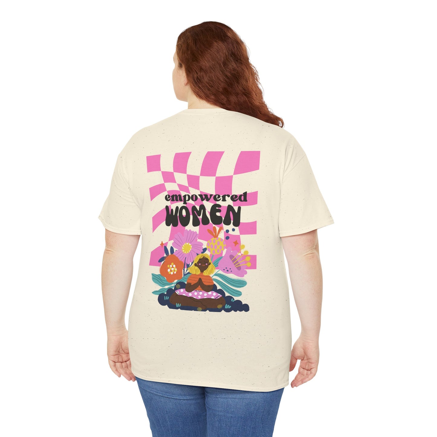 Empowered Women Unisex Heavy Cotton Tee - Women Empowerment Design