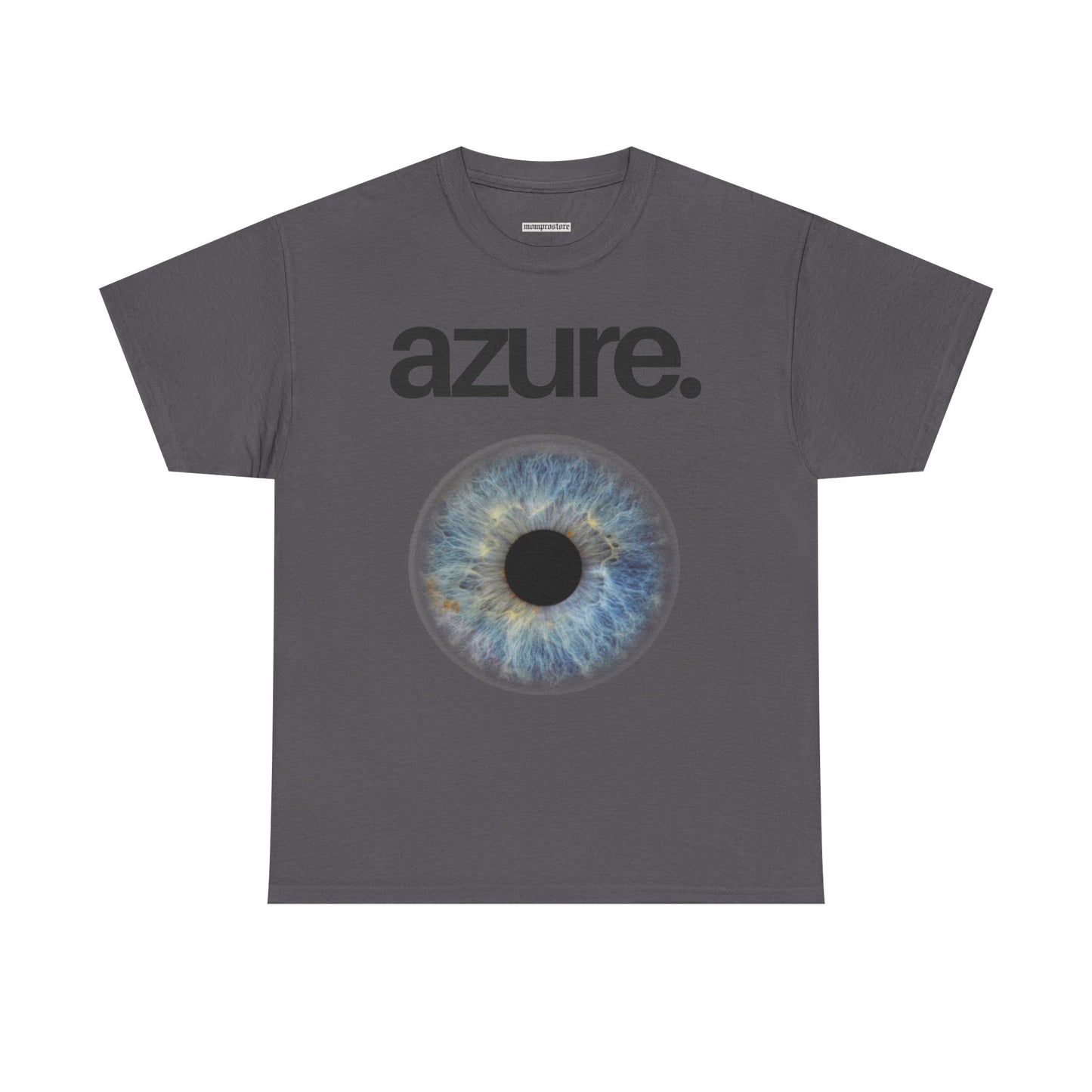Azure Eye Unisex Heavy Cotton Tee - Unique Graphic T-Shirt for Casual Style