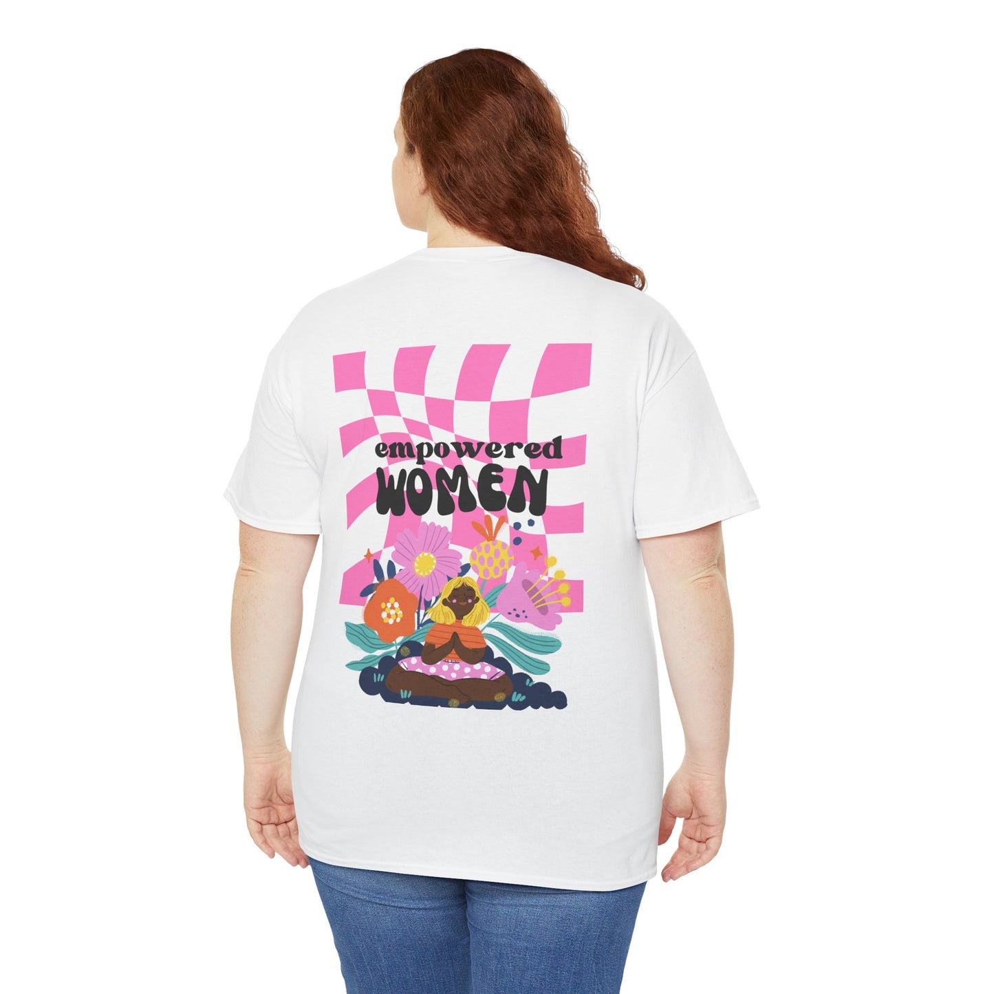 Empowered Women Unisex Heavy Cotton Tee - Women Empowerment Design